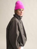 Wollen beanie poppy pink