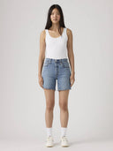 Blauwe denim shorts 501 mid thigh