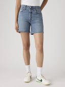 Blauwe denim shorts 501 mid thigh