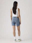 Blauwe denim shorts 501 mid thigh