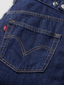 Donkerblauwe denim jumpsuit rinoa