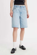 Licht denim jorts baggy dad
