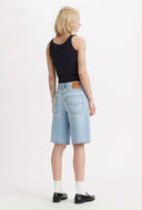 Licht denim jorts baggy dad