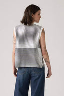 Gestreepte boxy tanktop