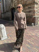 Stippen maxi jurk jionna irida