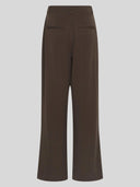 Donkerbruine pantalon henrika hw pants delicioso