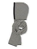 Gestreepte hooded sjaal freja