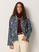 Jasje met print amara indigo
