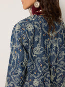 Jasje met print amara indigo