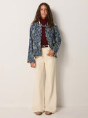Jasje met print amara indigo