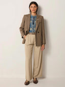 Beige pantalon keaton dune