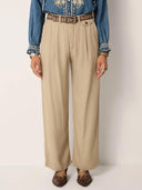 Beige pantalon keaton dune