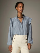 Gestreepte blouse shirt nilo