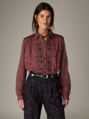 Rode blouse amrita