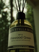 Fragrance sticks firewood green 250 ml