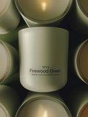 Scented Candle Firewood Green 300g