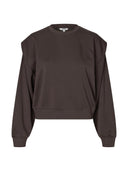 Donker bruin sweatshirt aquilina-m