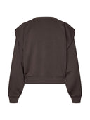 Donker bruin sweatshirt aquilina-m