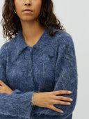 Fluffy vest lari-m