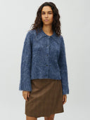 Fluffy vest lari-m
