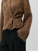 Fluffy vest lari-m