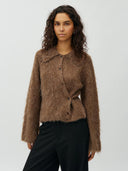 Fluffy vest lari-m