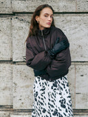 Donkerbruine bomber eilena-m