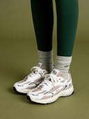 Sneakers the re-run white silver