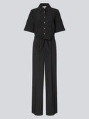 Zwarte jumpsuit agnetemd