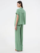 Groene blouse aidamd