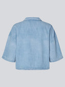 Licht denim shirt alvarmd