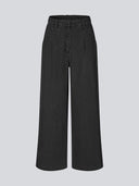 Grijze wide leg jeans minnimd