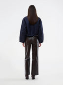 Donkerblauw jacket ulrikkemd