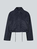 Donkerblauw jack ulrikkemd jacket