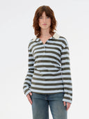 Gestreepte polo top stetsonmd