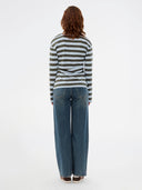 Gestreepte polo top stetsonmd