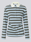 Gestreepte polo top stetsonmd