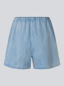Licht denim short alvarmd