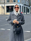 Rib gebreide muts karnismd balaclava