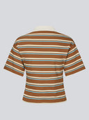 Gestreept polo t-shirt stetsonmd