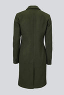 Donkergroene odelia coat