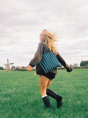 Gestreepte tas juno boxer