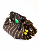 Bruin gestreepte mocha boxer