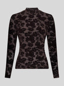 Flock print isa lllenora top