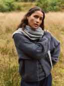 Donkergrijs vest bondie hope