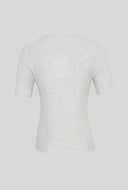 Lichtgrijs t-shirt juna ss tee