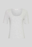 Lichtgrijs t-shirt juna ss tee