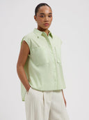 Groene blouse casey