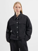 Donkergrijs jasje dana