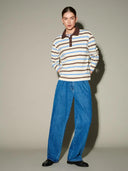 Polo top freddie striped ls polo